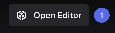 open editor with a single changeset